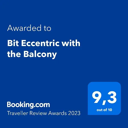 Bit Eccentric With The Balcony Апартаменты